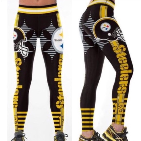 Pants - Women’s Sz M Pittsburgh Steelers Leggings